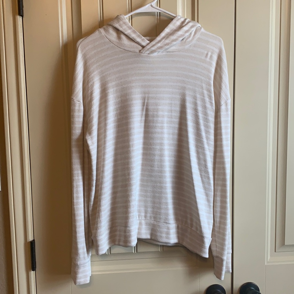 Striped sweat shirt